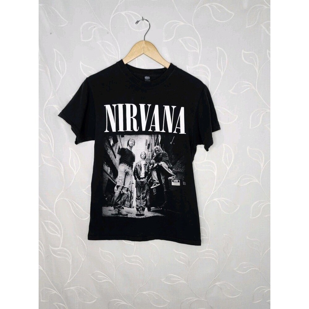 Vintage Nirvana Tshirt Kurt Ccbain Small Grunge 90's Band